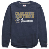 Victory Springs Ladies Crewneck | Heather Liberty Navy