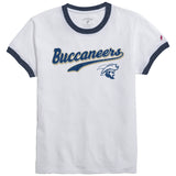 Ladies Intramural Ringer Tee | White