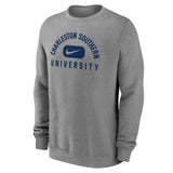 Nike Club Fleece Crew | Dark Heather