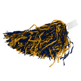 Poms with Ring Tab | Navy & Old Gold