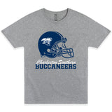 Football Helmet Tee | Athletic Heather