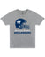 Football Helmet Tee | Athletic Heather