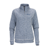 Ladies Alpine Full Zip, Navy Heather