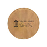 Laramie Round Coaster | Bamboo