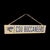 Wood Plank Hanging Sign 5' x10" | Navy