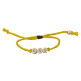 Mud Love Bitty Beads Bracelet | Goldenrod