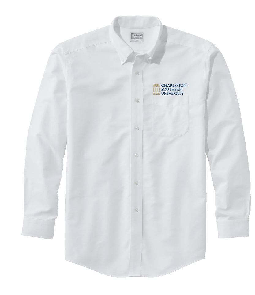 Wrinkle-Free Classic Oxford Cloth Shirt | White – Charleston