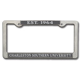 Est 1964 Heavy Duty Pewter License Plate Frame