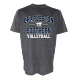 Name Drop Volleyball Tee, Graphite