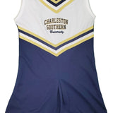 Youth Cheer Set One Piece | Navy/Vegas Gold