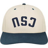 Heritage Twill Adjustable Upside Down | Stone & Navy