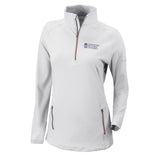 Ladies Outward Nine Half Zip | White