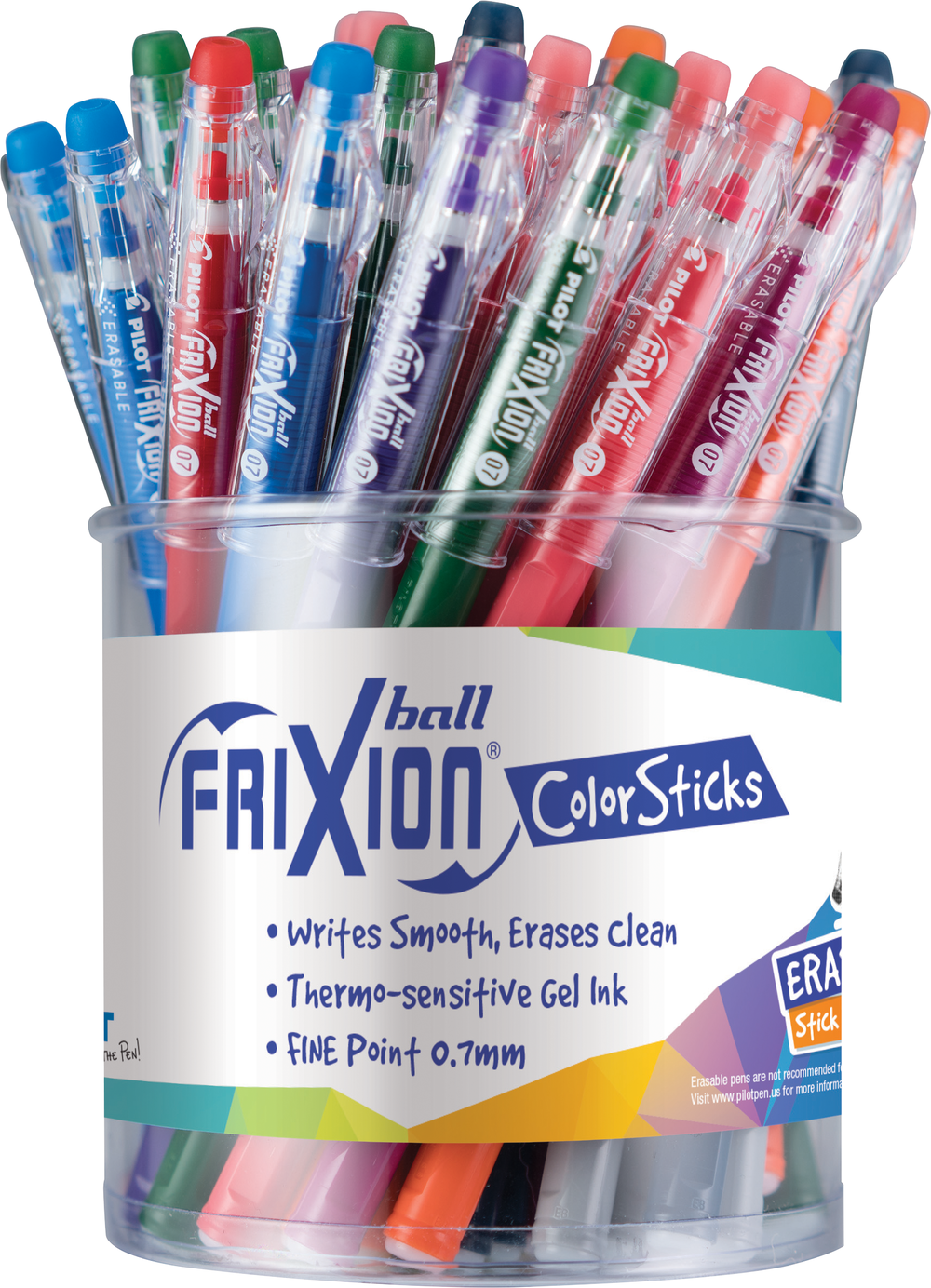 Pilot Frixion Colorsticks Erasable Pen