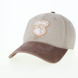 Terra Twill Adjustable Hat | Khaki & Brown
