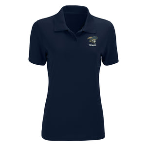 Ladies Vansport Omega Solid Mesh Polo, Tennis