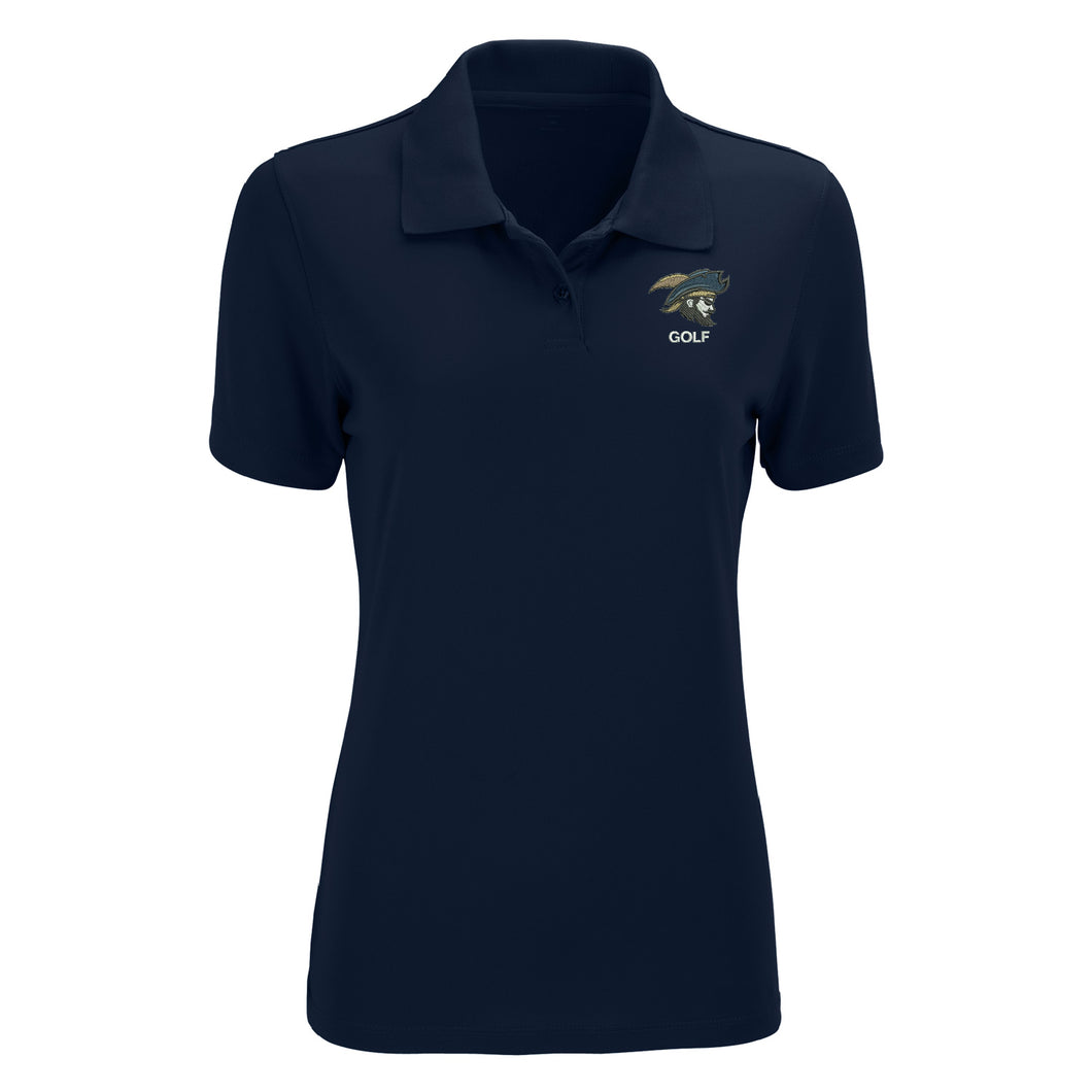 Ladies Vansport Omega Solid Mesh Polo Golf Charleston Southern Univ. Campus Store