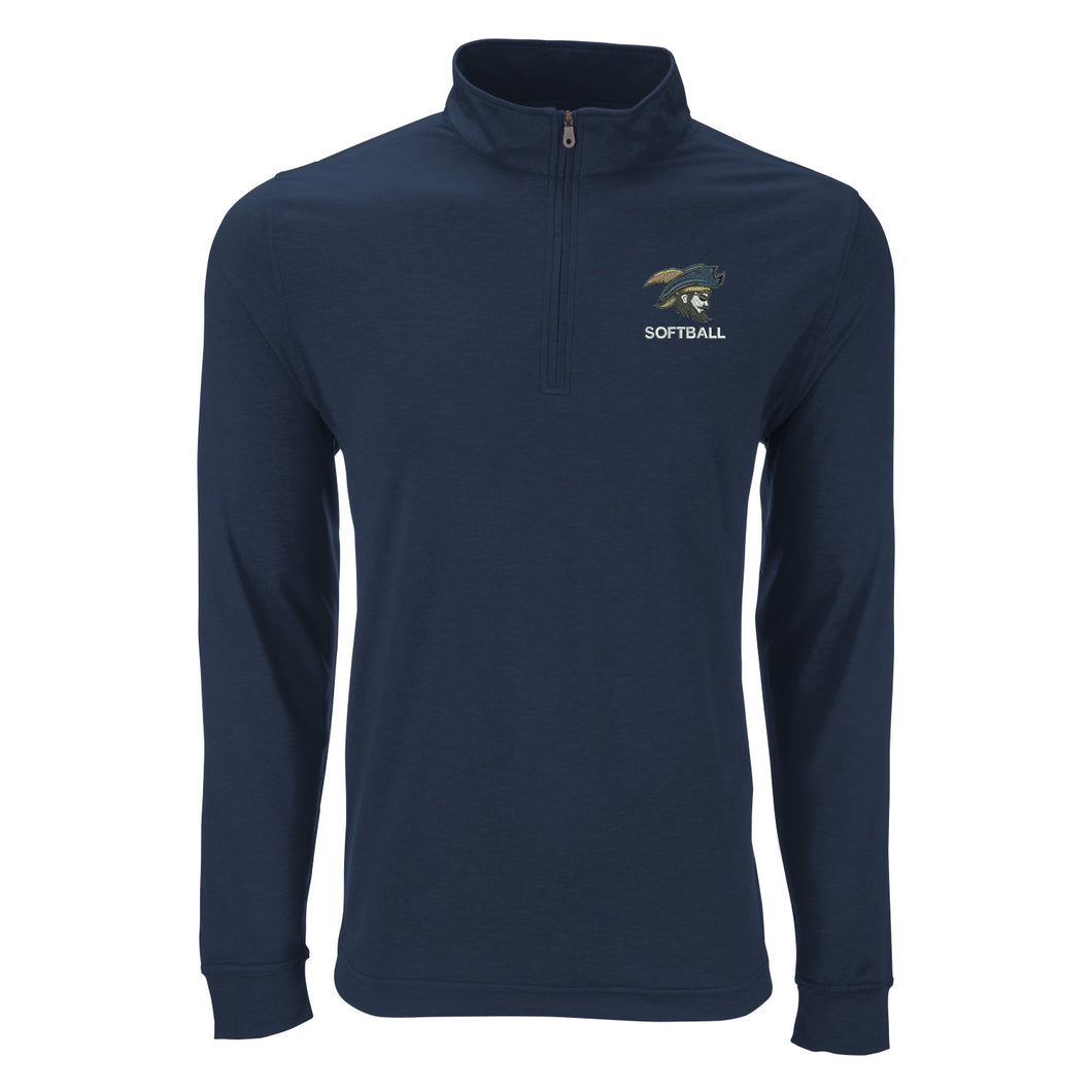 Vansport Zen 1/4 Zip Pullover, Softball