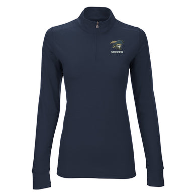 Ladies Vansport Zen 1/4 Zip Pullover, Soccer