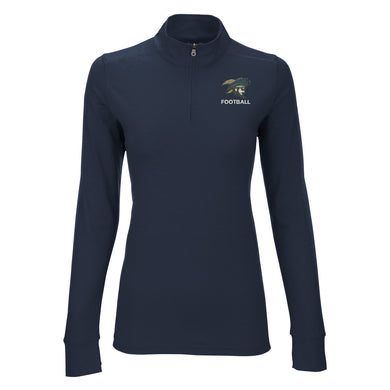 Ladies Vansport Zen 1/4 Zip Pullover, Football