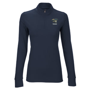 Ladies Vansport Zen 1/4 Zip Pullover, Tennis