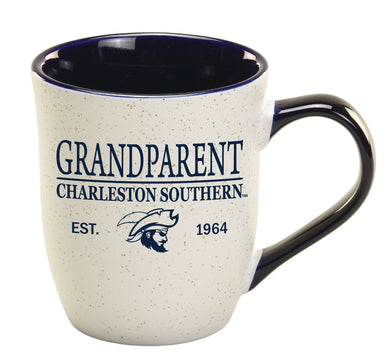 Grandparent Granite Mug w/Buccaneer Head, Navy