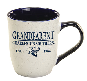 Grandparent Granite Mug w/Buccaneer Head, Navy