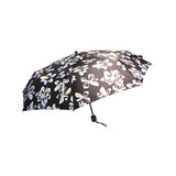 Hibiscus Floral Umbrella, Black