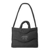 Wave Puff Tote | Black