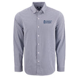 Skyline Eco Gingham Big & Tall Long Sleeve Dress Shirt | Navy/White
