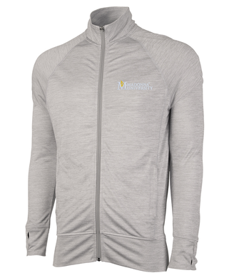 Men's Tru Fitness Jacket, Grey Space Dye