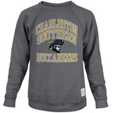 Softtee Heather Crew | Charcoal