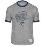 Vintage Triblend Ringer Tee | Heather Grey Navy