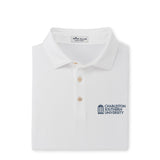 Solid Performance Jersey Polo | White