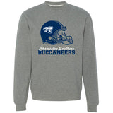 Football Helmet Crew | Gunmetal Heather