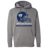 Football Helmet Hood | Gunmetal Heather