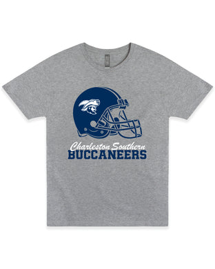 Football Helmet Tee | Athletic Heather