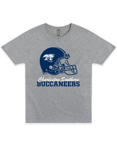 Football Helmet Tee | Athletic Heather