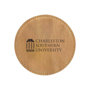 Laramie Round Coaster, Bamboo