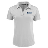 Coastline Epic Comfort Eco Recycled Dolman Womens Polo | Concrete