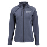 Peshastin Eco Fleece Recycled Womens Full Zip Jacket | Navy Heather