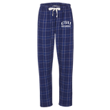 Haley Flannel Pant | Navy Field Day Plaid