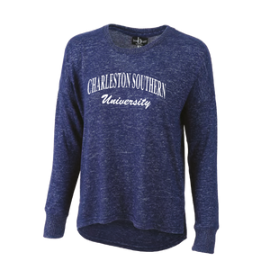 Cuddle Boxy Crew, Navy Heather