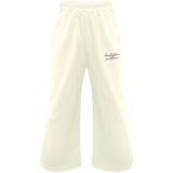 Vintage Terry Wide Leg Pant | Cream