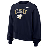 Phoenix Fleece Crew | Navy
