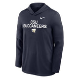 Men's Nike Dri Fit Lightweight Hoodie Top | Navy