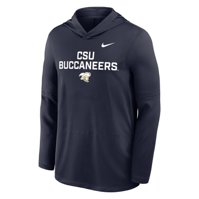 Men's Nike Dri Fit Lightweight Hoodie Top, Navy