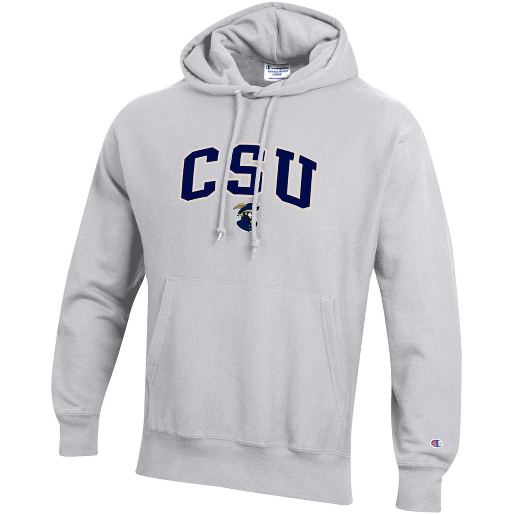 Reverse Weave Hood | Silver Grey