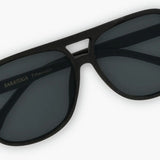 Saratoga Soft Touch Black Frame | Black Lens