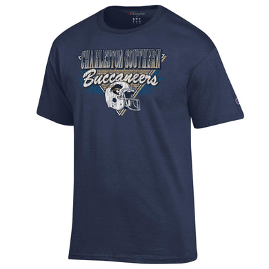 Retro Football Tee | Navy