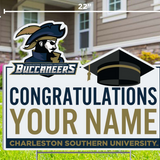 Custom Graduation Yard Sign, Congratulations Name